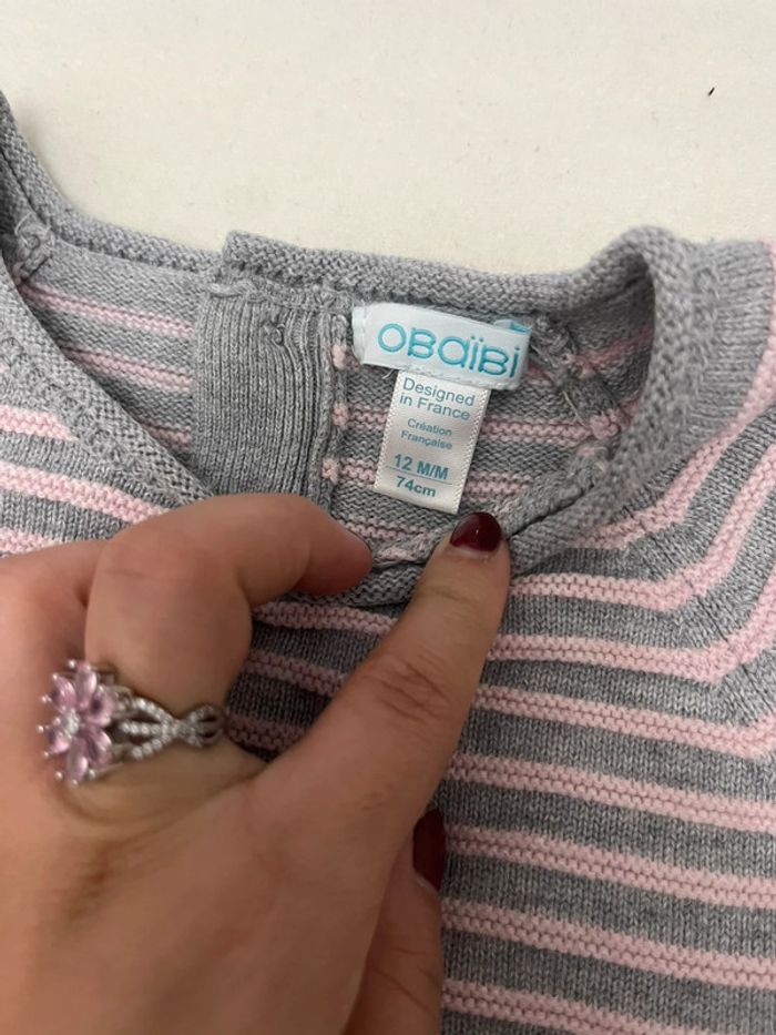 Robe 12 mois Obaibi - photo numéro 3