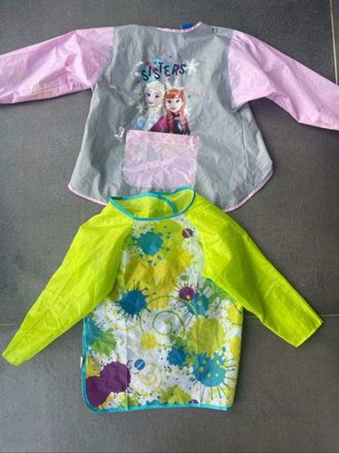 Blouse de peinture enfant maternelle