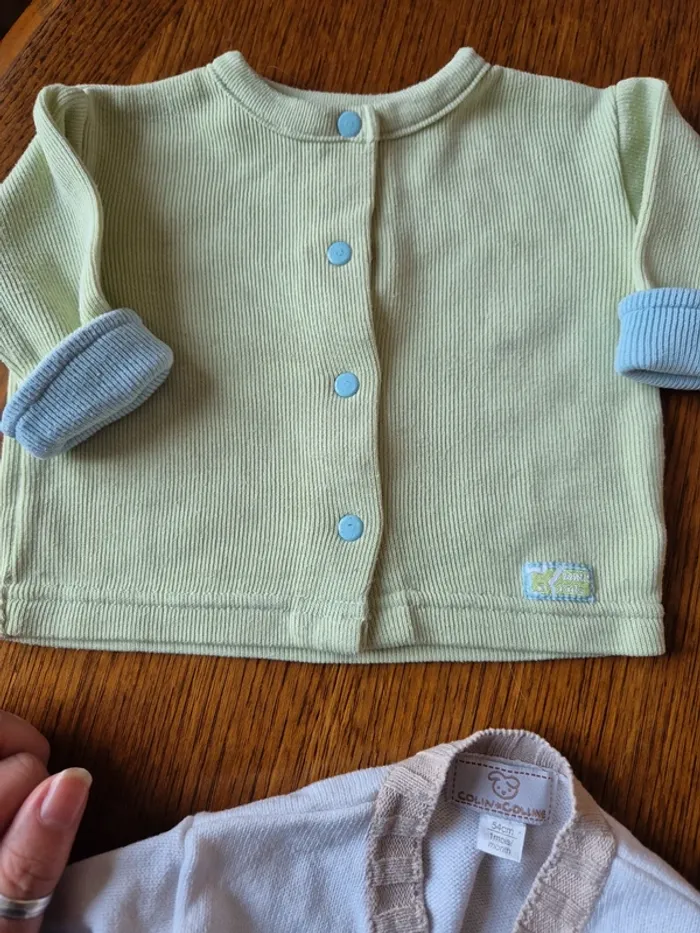 gilet ou cardigan 1 mois - photo numéro 6
