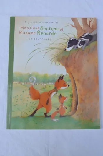 Monsieur Blaireau et madame Renarde, livre enfant