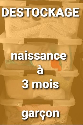 Lot de vêtements de la naissance à 3 mois