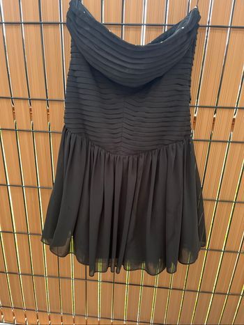Robe bustier noire taille L Zara