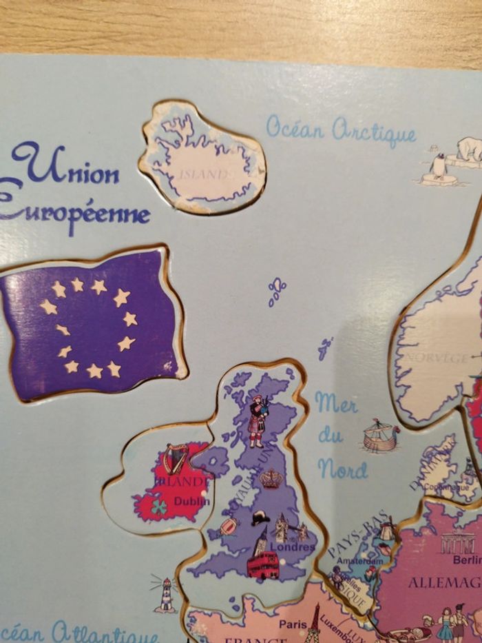 Puzzle bois Union Européenne - photo numéro 2