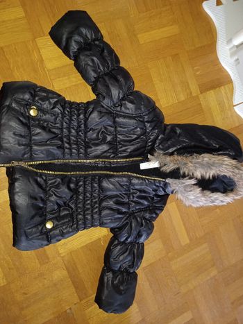 Veste noire fourree polaire