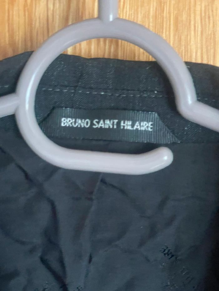 Veste costume noir Bruno saint hilaire - photo numéro 8