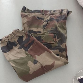 Pantalon treillis F2 camouflage