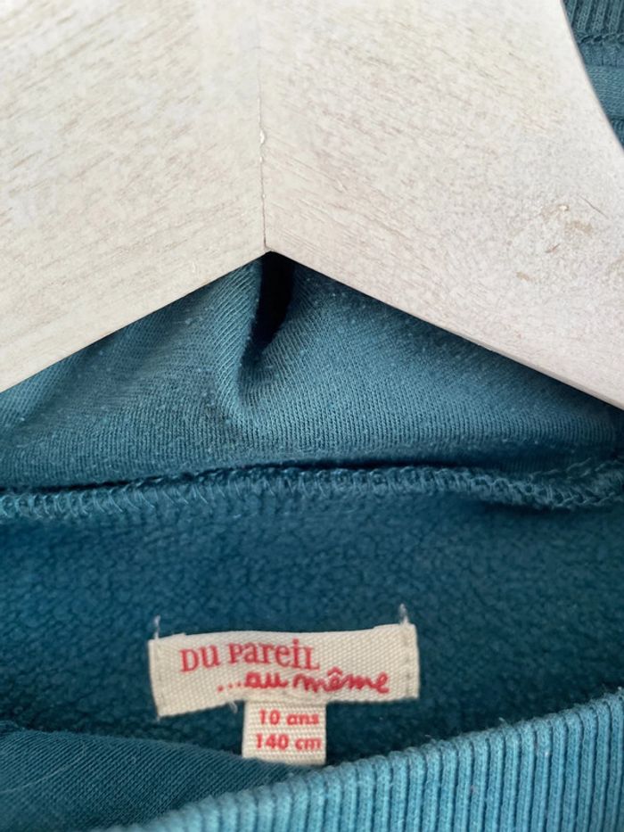 Sweat 10 ans du pareil au même - photo numéro 4