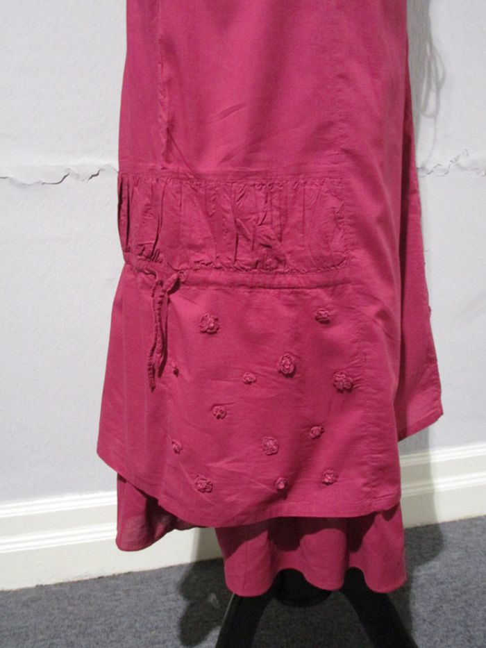 Robe longue framboise Jac Jac 40 NEUVE - photo numéro 4