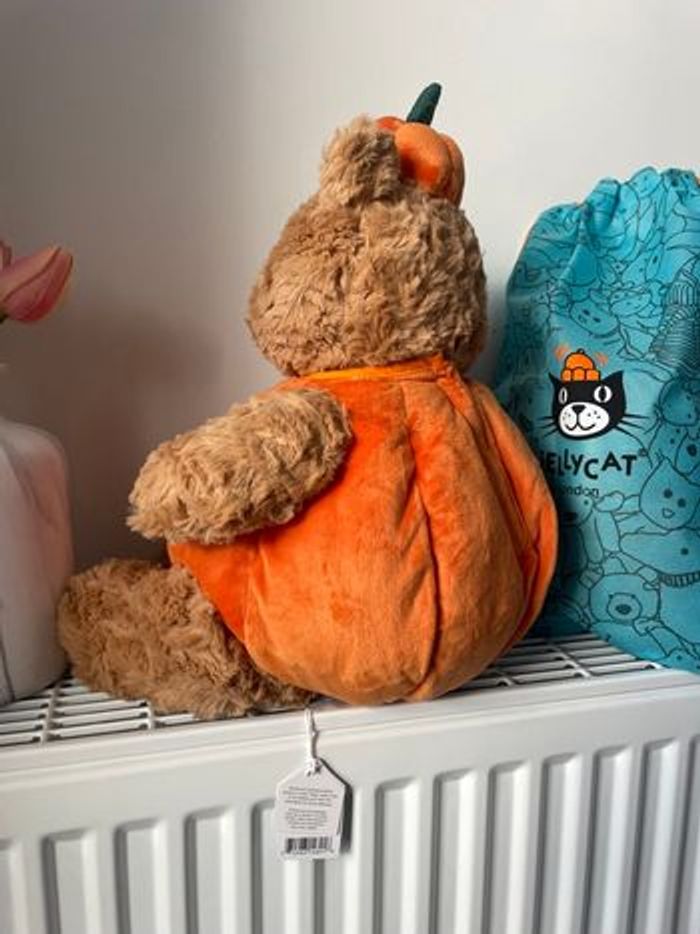 Peluche jellycat Ours Bartholomew Citrouilles 🎃 - photo numéro 3