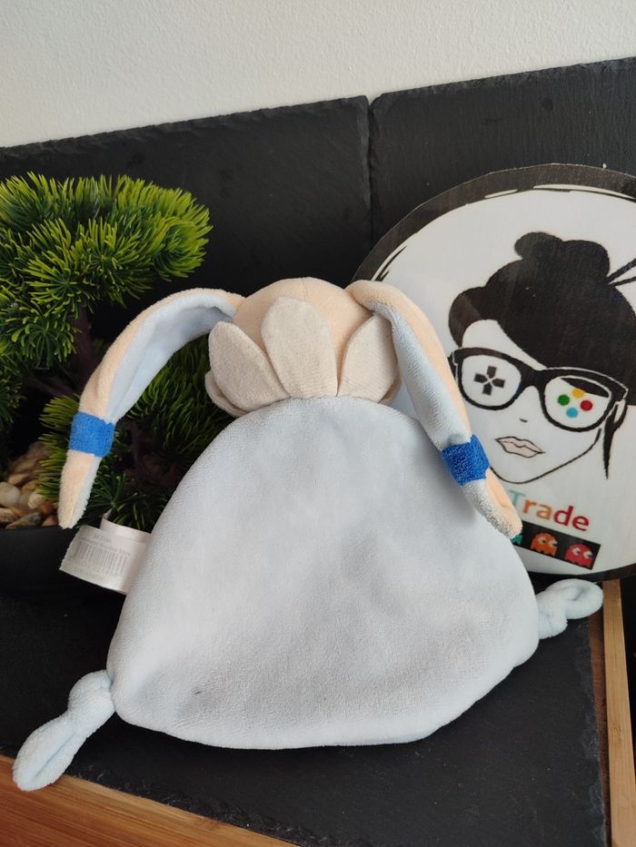 doudou et compagnie Lapin bleu étoiles Chouette ça brille dc2146 luminescent - photo numéro 2