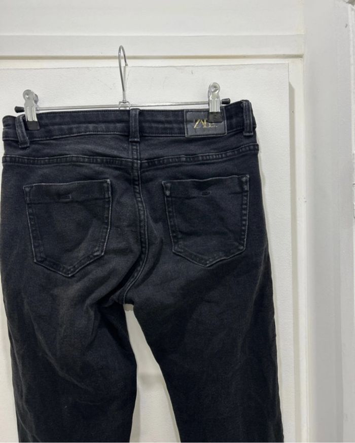 Jean Zara noir taille 34 - photo numéro 6