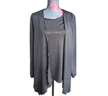 Haut pailleté avec gilet