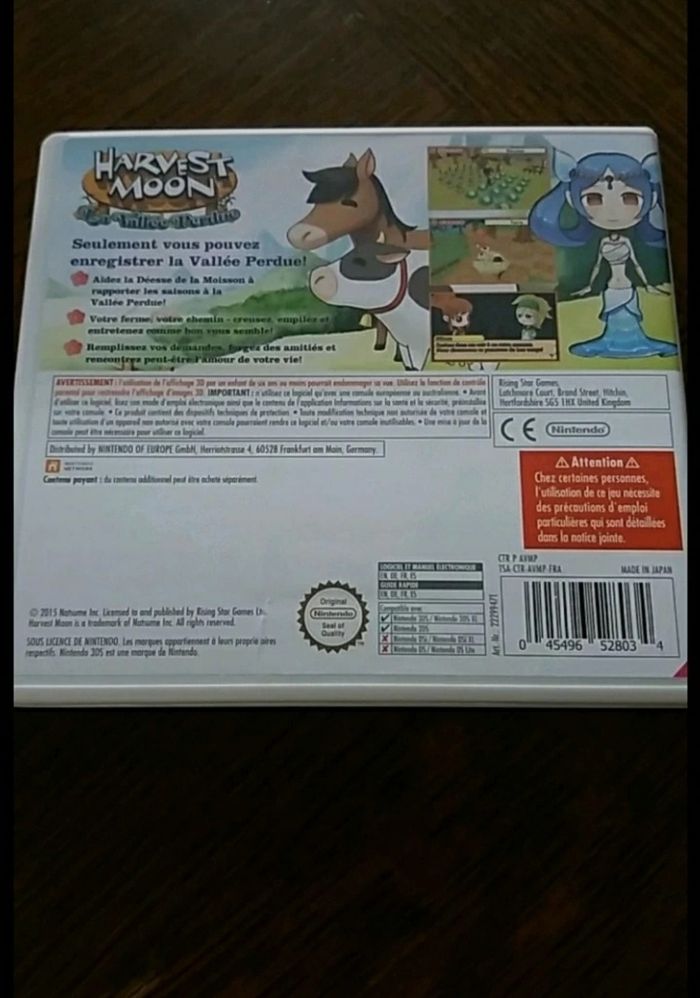 Jeu 3 ds harvest moon - photo numéro 3