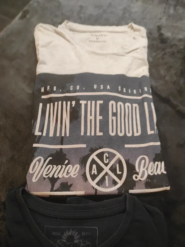 Lot 8 t-shirt homme taille M - photo numéro 9