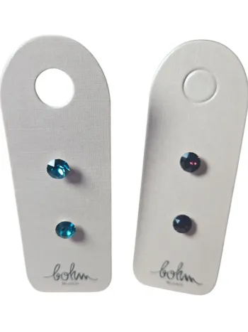 Boucles d’oreilles Bohm Bijoux – Lot de 2 paires