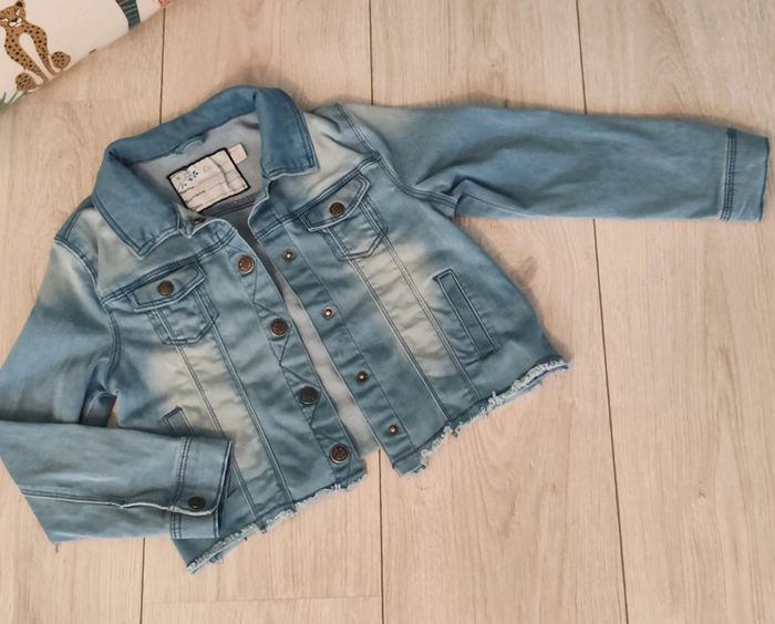 Veste en jean 6 ans - photo numéro 2