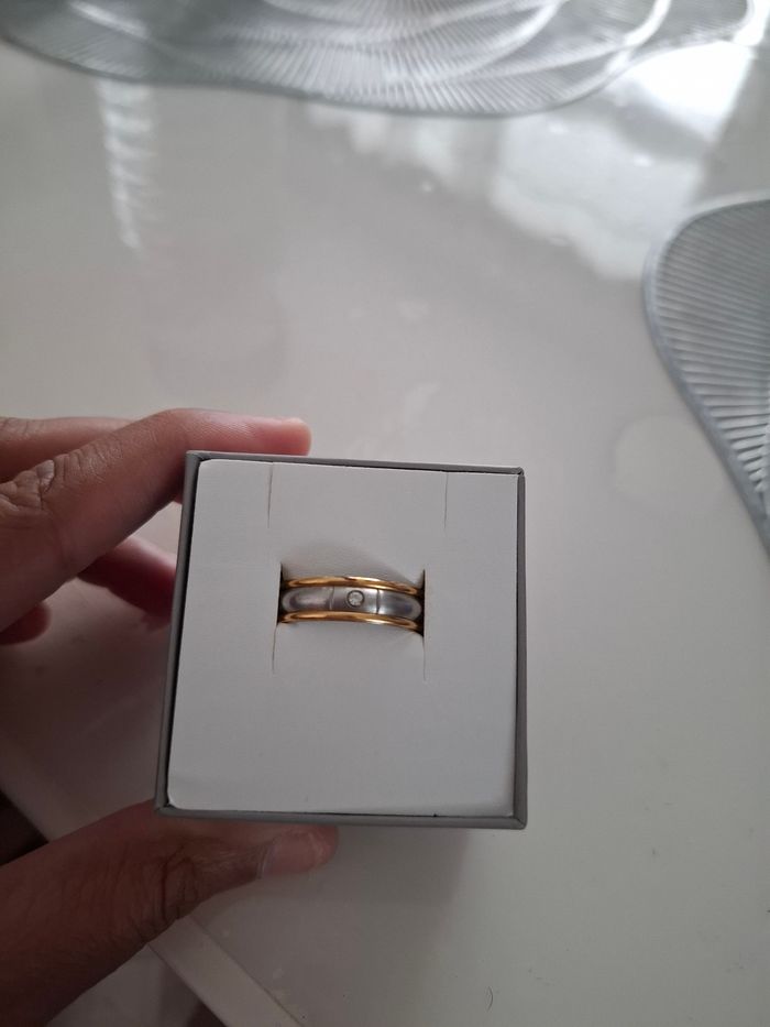 Bague en acier pour homme - photo numéro 7