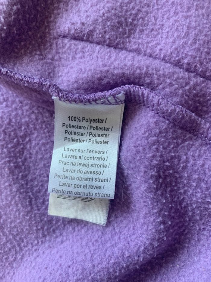 Veste violette peignoir- pyjama - photo numéro 4