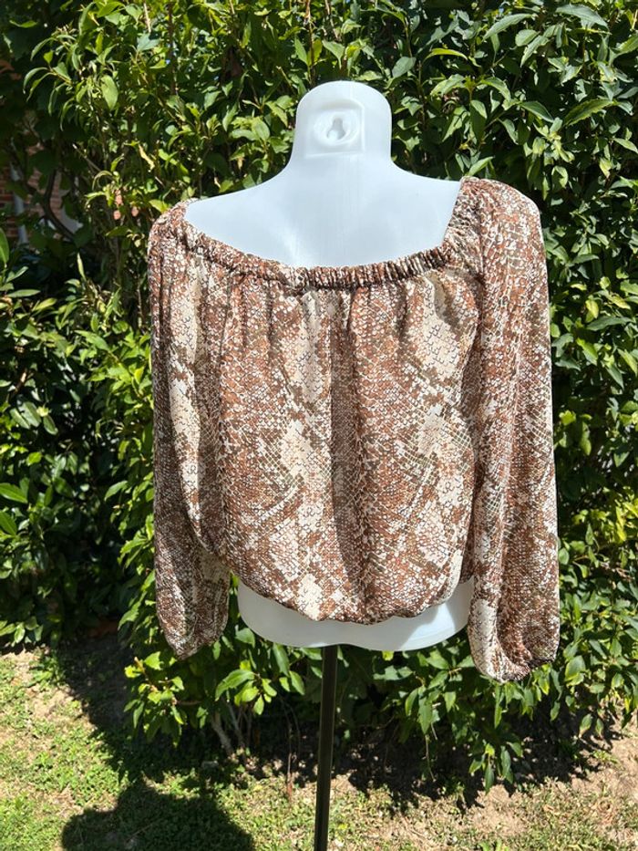 🌟 Blouse à motifs serpent Amisu 🌟 - photo numéro 4