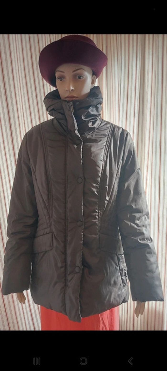 Doudounne Betty Barclay marron fr 44