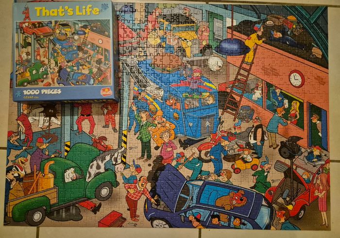 Puzzle Goliath That's Life Garage - photo numéro 3