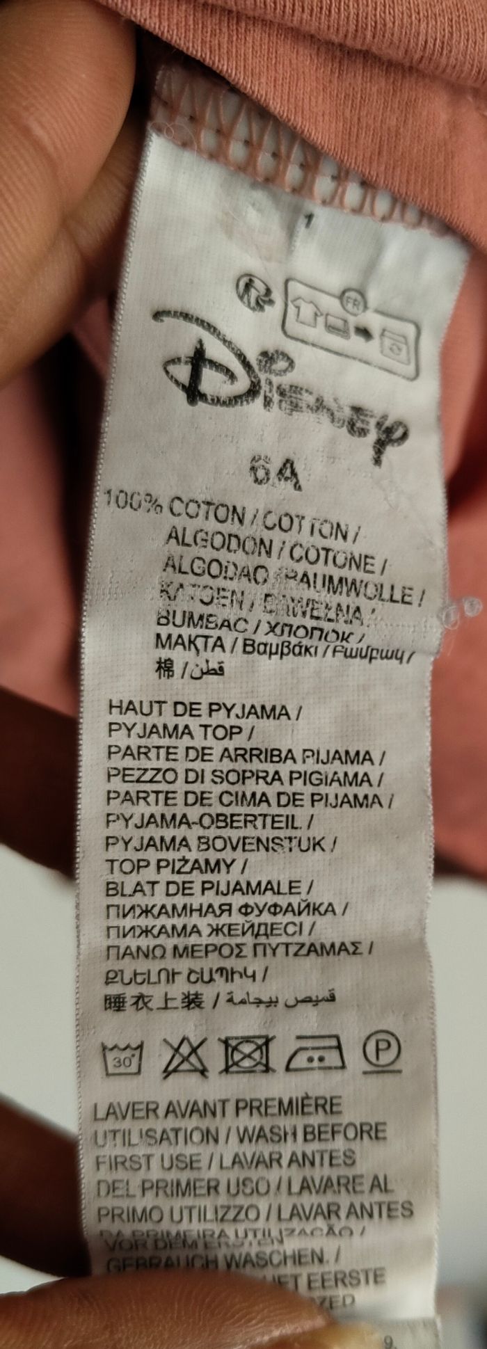 Haut pyjama Minnie - Fille - photo numéro 5