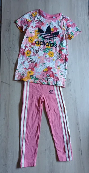 Ensemble adidas fleuri
