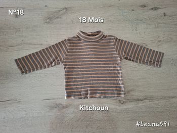 🌷N°18🌷Sous Pull - Kitchoun - 18 Mois🌷