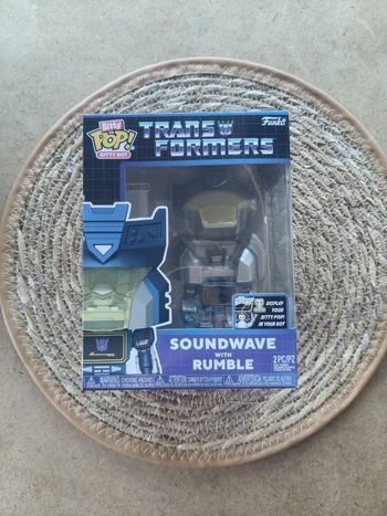 Bitty Pop Soundwave with Rumble 