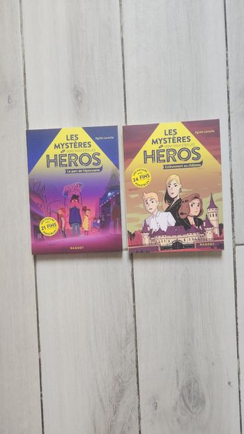 Livres "Les Mystères dont vous êtes les heros"