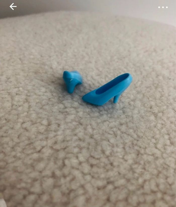 Paire d’escarpins talons bleu barbie femme - photo numéro 5