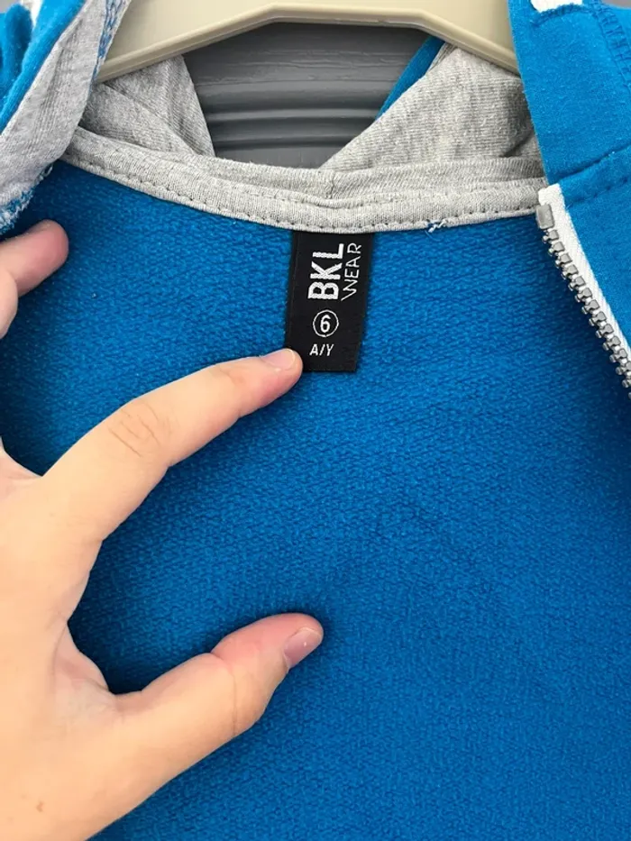 Sweat à capuche zippé enfant – BKL Wear - photo numéro 2