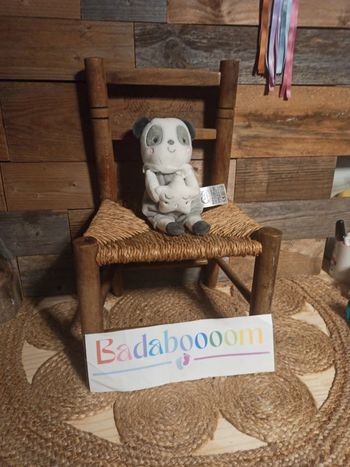 peluche panda boîte à musique mots d'enfants tbe