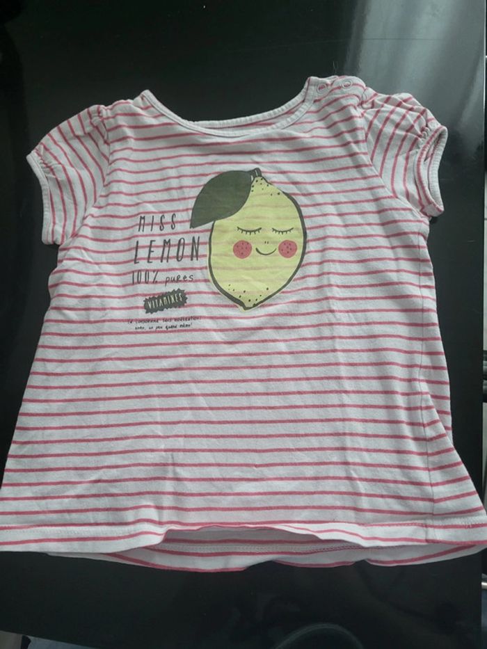 T shirt boutchou 24 mois