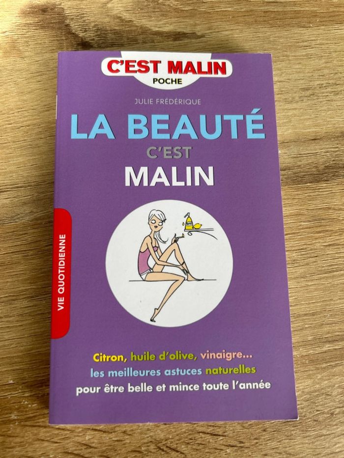 Livre « La beauté c’est malin » Julie Frédérique