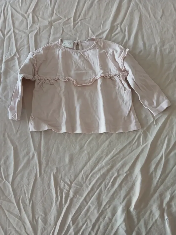 Tee-shirt manche longue 9-12 mois