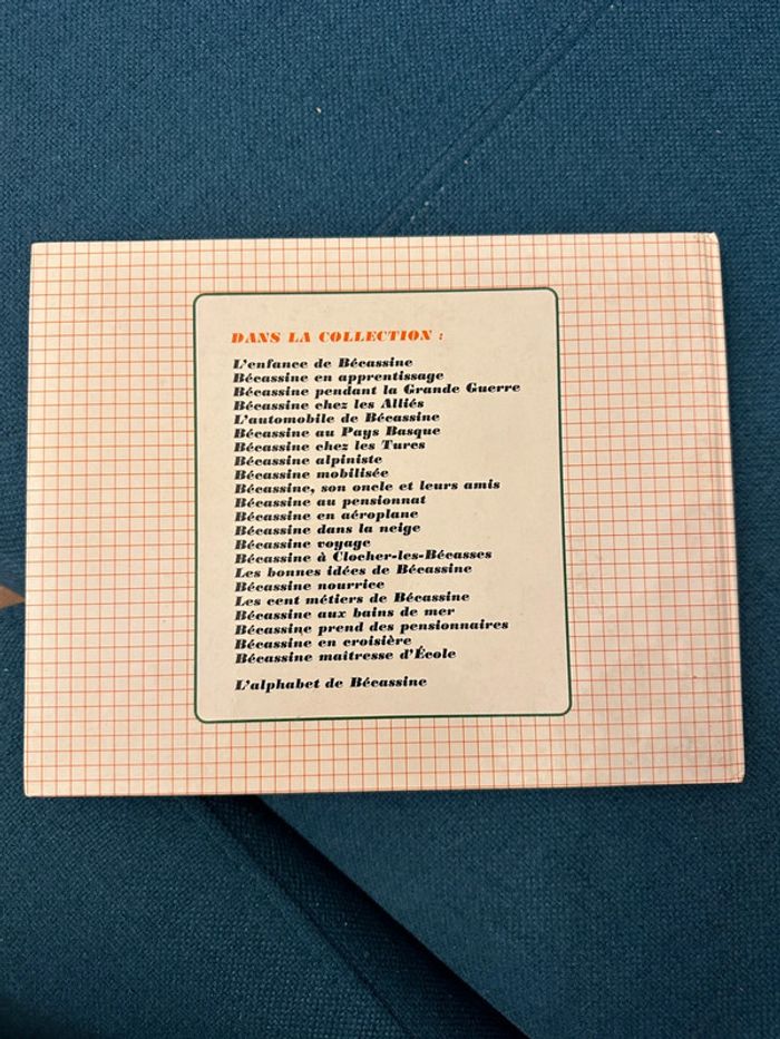 Livre ancien vintage cartonné Alphabet de Bécassine couverture âne Gautier Languereau - photo numéro 2