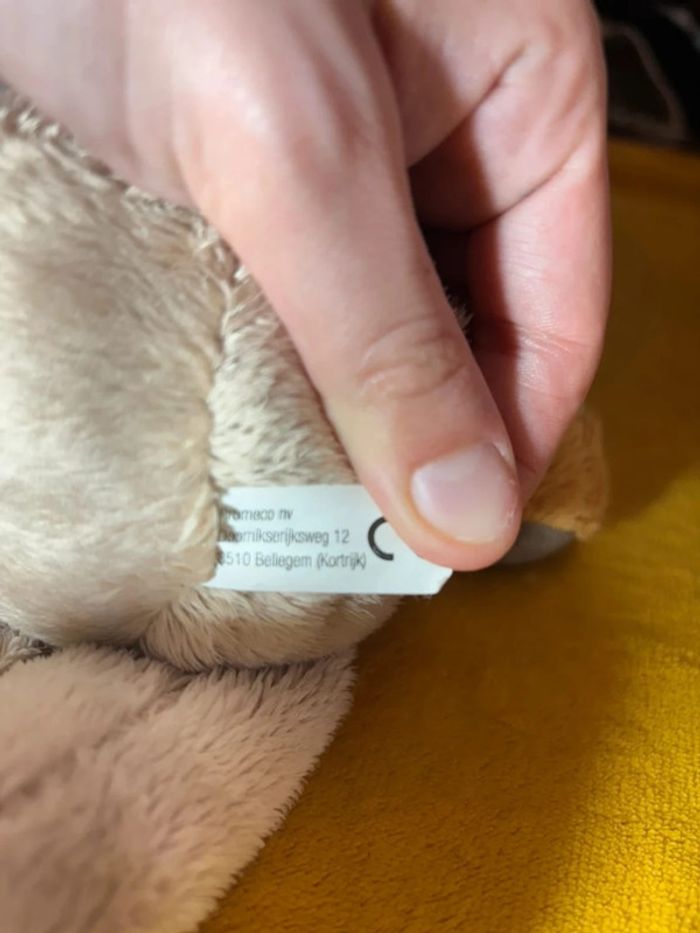 Petite peluche cerf , beige clair - photo numéro 8