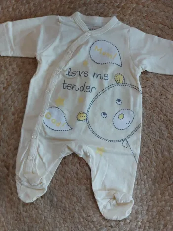 Pyjama léger mixte 50 cm