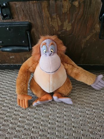 Peluche louie orang outan disney vintage