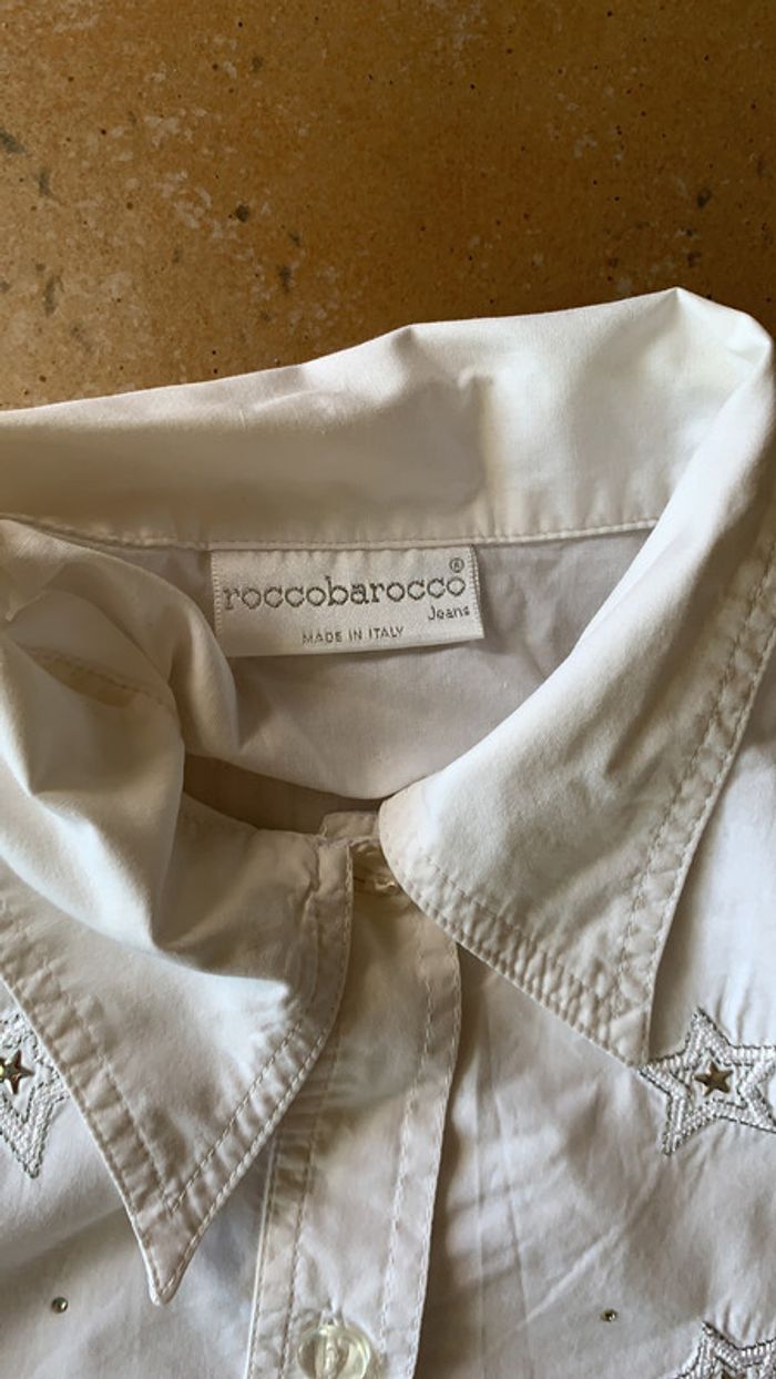 Chemise manches longues roccobarocco taille 42 - photo numéro 3