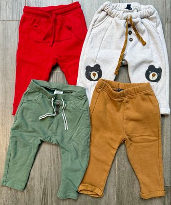 Lot de 4 pantalons 18 mois