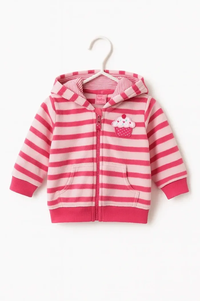 Veste à capuche rayée - Carter’s - 6 mois
