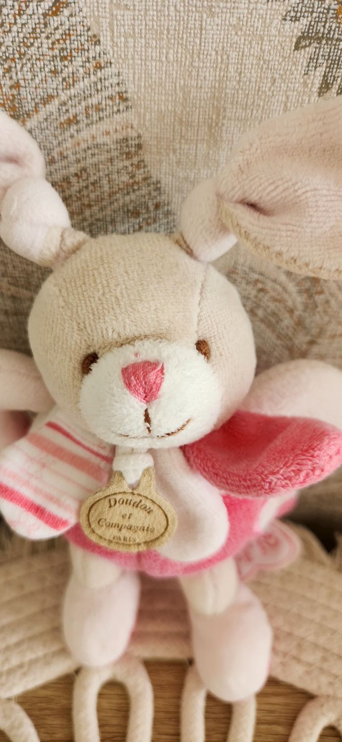 Doudou bébé Lapin Doudou et Compagnie - photo numéro 5