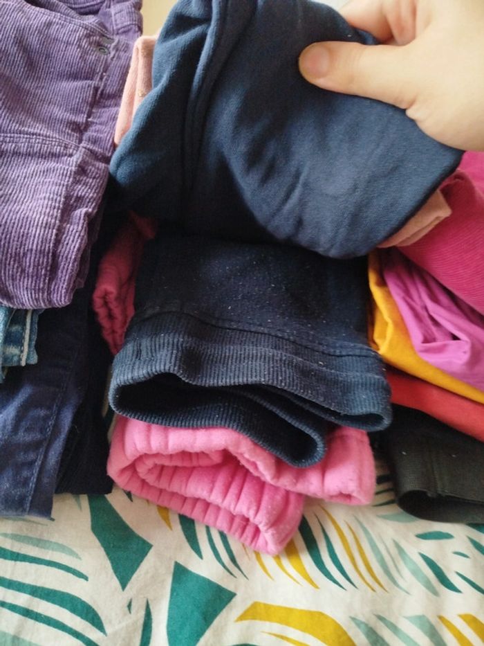 Lot 13 pantalon fille - photo numéro 2