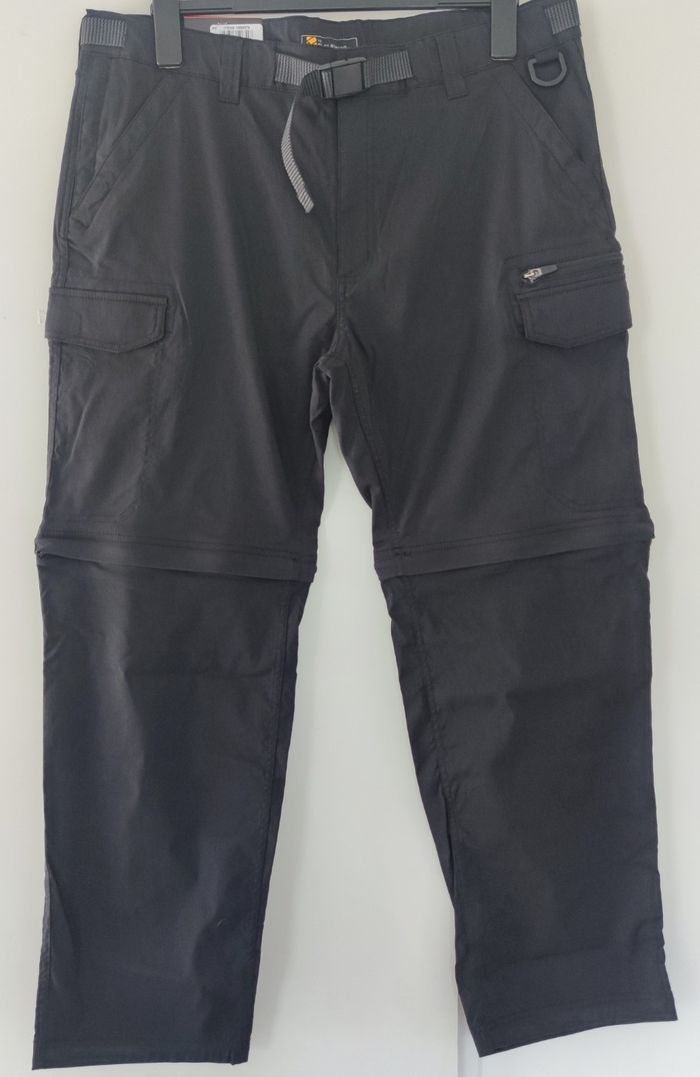 🖤 Pantalon cargo convertible homme Bc Clothing – Taille XXL / 2XL – Neuf avec étiquette