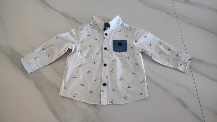 Chemise manches longues