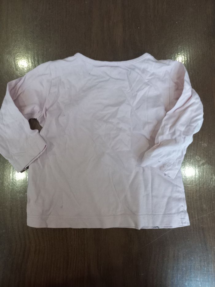 T-shirt M.L. "Aurore" disney 18mois - photo numéro 2