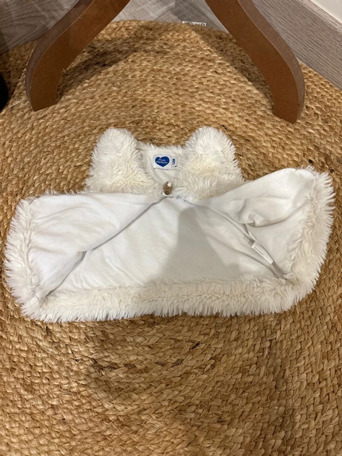 Gilet bebe fille 12mois sans manches - photo numéro 4