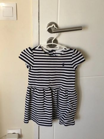 Robe type marinière Raph lauren